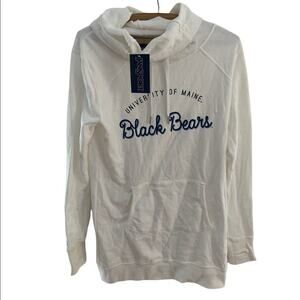 University of Maine black bears funnel neck sweatshirt jansport new pullover S m